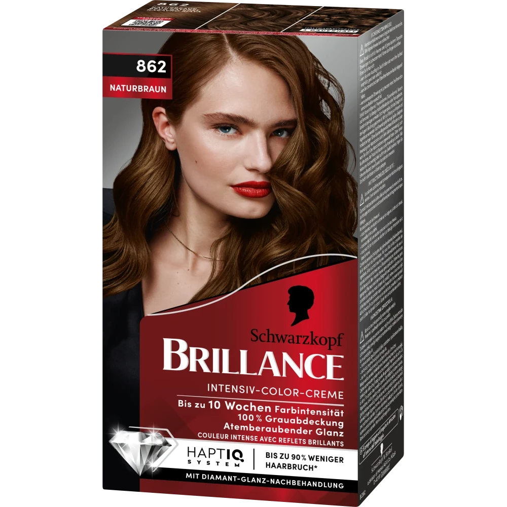 Schwarzkopf Brillance 862 Natural Brown Schwarzkopf Brillance 862 Natural Brown