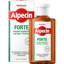 Alpecin Medicinal Forte Intensive scalp & hair tonic 200 ml front bottle