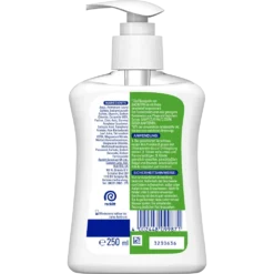 Sagrotan Aloe Vera Fluid Soap, 250ml - Backside