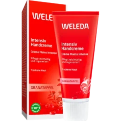 Weleda Pomegranate Hand Cream 50 ml front packaging natural vegan hand care