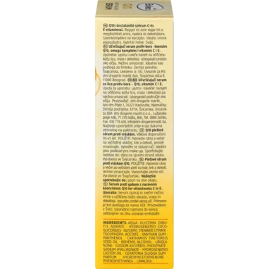 Balea Q10 Anti-Age Face Serum, 30ml -Packing