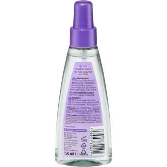 Balea Forming Water Volume Effect ingredients and packaging