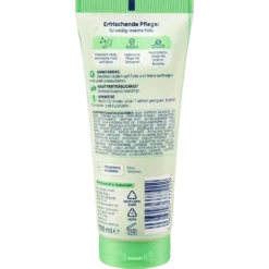 Ingredient list of Tea Tree Oil Foot Cream showing Niacinamide and Shea Butter