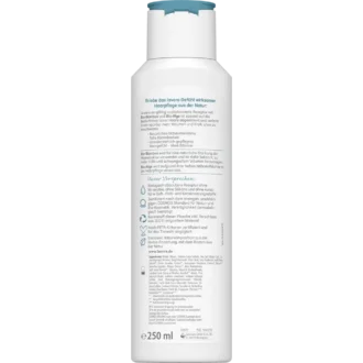 Lavera Volume & Strength Shampoo back label ingredients and directions