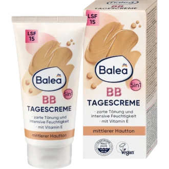 Effective Balea BB Cream Medium Shade with SPF 15