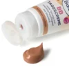 Creamy texture swatch of Balea BB Cream for medium skin tones