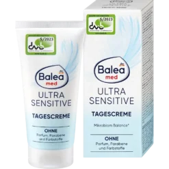 Balea med Ultra Sensitive face cream 50 ml front label