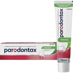 Parodontax Original Toothpaste 75 ml tube front view