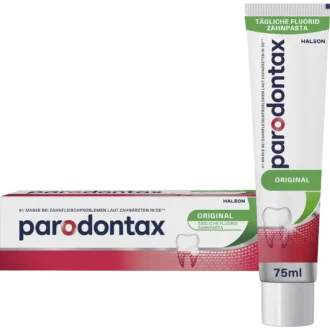 Parodontax Original Toothpaste 75 ml tube front view