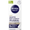 Nivea Men Sensitive Beard & Face Care Gel, 50ml NIVEA MEN Sensitive Beard & Face Care Gel 50 ml with panthenol and chamomile for sensitive skin
