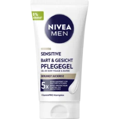 NIVEA MEN Sensitive Beard & Face Care Gel | Tube