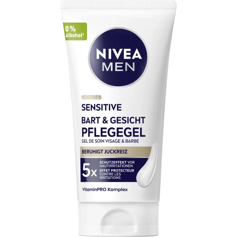 NIVEA MEN Sensitive Beard & Face Care Gel | Tube