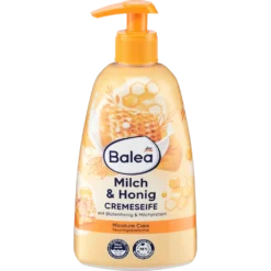 Balea Cream Soap Milk & Honey, 500 ml, nourishing hand cleanser