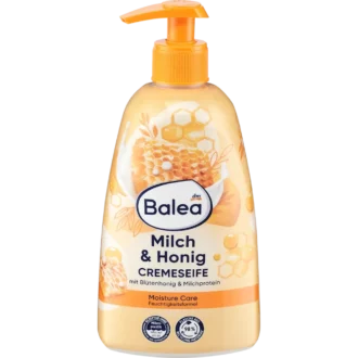 Balea Cream Soap Milk & Honey, 500 ml, nourishing hand cleanser