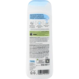 Alverde Ultra Sensitive Body Lotion, 200ml - Back with Ingredients