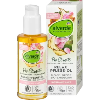 Alverde Relax Body Oil Wild Rose & Sea Buckthorn – 100 ml – organic soothing oil