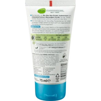 Alverde Hydro Face Scrub, 75ml - Backside