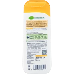 alverde Nutri Care Shampoo ingredients and usage back label