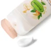 alverde Soft Oil Body balm with organic lemon verbena and shea butter 250 ml creamy texture close-up for dry skin hydration