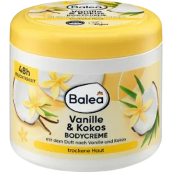Amazing Balea Body Balm with Vanilla and Coconut Oil