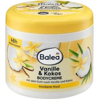 Amazing Balea Body Balm with Vanilla and Coconut Oil