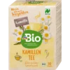 dmBio Organic Chamomile Tea, 50 tea bags, 75 g – front view of the box