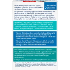 Doppelherz Glucosamin 1600 Collagen, 40 Capsules - Backside