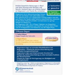 Doppelherz Magnesium 500 + B12 2-Phase Depot Tablets, 30 Tablets doppelherz-magnesium-500-b12-2-phase-depot-30-back.webp