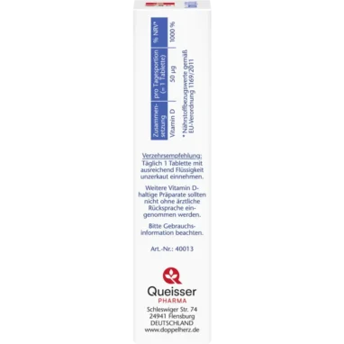 Doppelherz Vitamin D3 Mini-Tablets – Nutrition