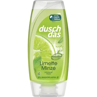 Duschdas Lime & Mint Shower Gel, 250ml Duschdas Lime & Mint Shower Gel, 250ml
