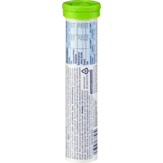 Mivolis Magnesium Effervescent Tablets 20 Count Nutrition Facts and Ingredients Label