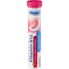 Mivolis Vitamin B12 effervescent tablets with raspberry-strawberry flavor, 20 tablets