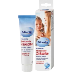 Healing Zinc Ointment with 10% zinc for skin recovery and wound care