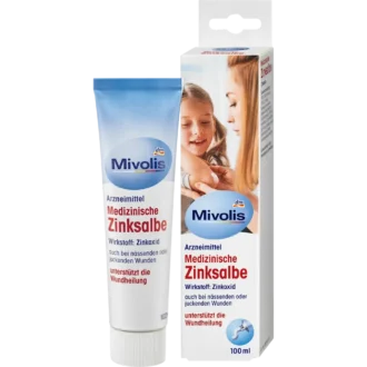 Healing Zinc Ointment with 10% zinc for skin recovery and wound care