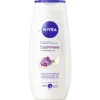 NIVEA Cashmere & Cottonseed Oil Shower Gel 250 ml with vitamins C and E for moisturizing body cleansing