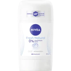 NIVEA Fresh Natural Deo Stick 50ml with avocado oil