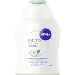 NIVEA Intimo Mild Fresh Wash Lotion 250 ml with chamomile extract and lactic acid