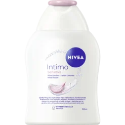NIVEA Intimo Sensitive Wash Lotion 250 ml with panthenol, chamomile extract and lactic acid