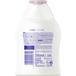 Nivea Wash Lotion Intimo Sensitive, 250 ml NIVEA Intimo Sensitive Wash Lotion 250 ml with panthenol, chamomile extract and lactic acid - Backside