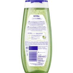 NIVEA Lemongrass & Oil Shower Gel | Refreshing Care - back side
