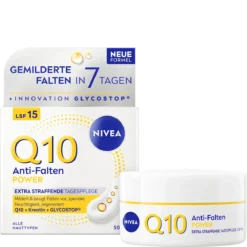 Nivea Q10 Power Anti-Wrinkle & Firming Day Cream SPF 15 - Front