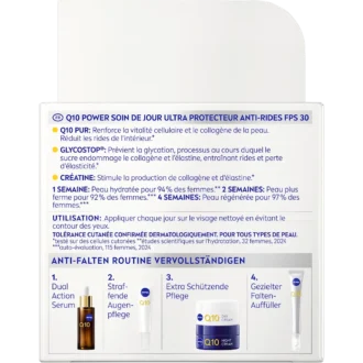 NIVEA Q10 Anti-Wrinkle Day Cream SPF 30 back