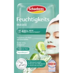 Schaebens Moisturizing Face Mask hydrating face mask front packaging