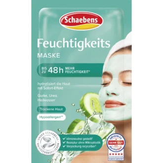 Schaebens Face Mask Moisturizing Schaebens Moisturizing Face Mask hydrating face mask front packaging