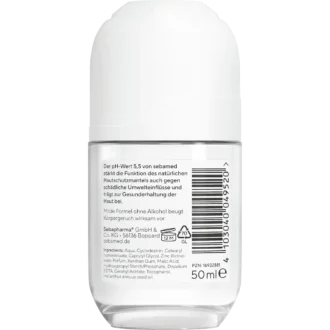 Back view of sebamed Balsam Deo Sensitive 48h, 50ml