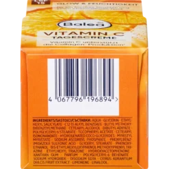 Balea Vitamin C Face Cream SPF 15 – ingredients