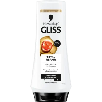 Gliss Total Repair Conditioner 200 ml front view – repair & shine