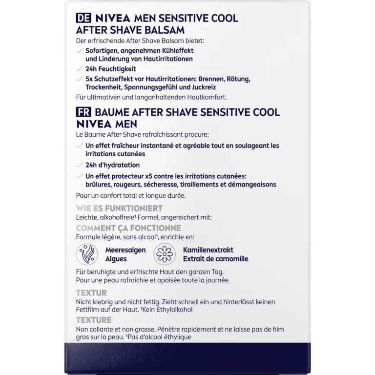 Nivea Men After Shave Balm Sensitive Cool, 100ml - Image 2