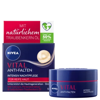 Nivea Vital Anti-Wrinkle Intensive Night Cream, 50ml