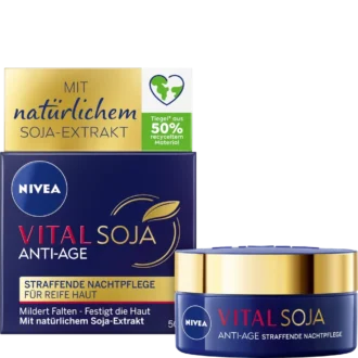 Nivea Vital Soy Anti-Age Night Cream, 50ml